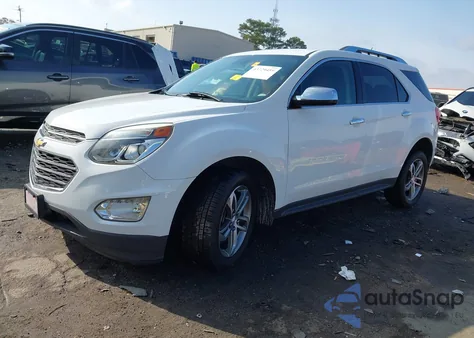 2017 Chevrolet Equinox Premier from USA, damaged, VIN 2GNALDEK8H1602570